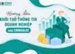 Khởi tạo thông tin doanh nghiệp trên CRMSALES